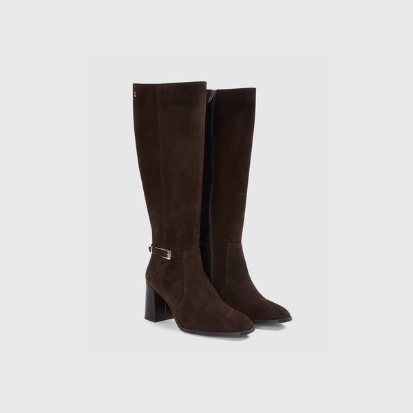 lounge underwear Ivy Knee-High Boots - Chocolate