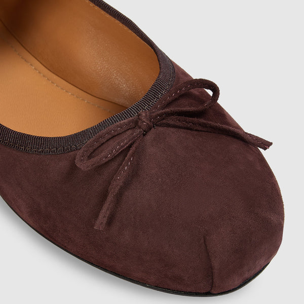 Lounge Underwear Juna Ballet Flats - Chocolate