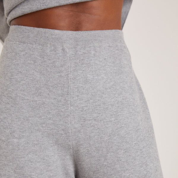 Lounge Underwear Knitted Joggers - Grey Marl