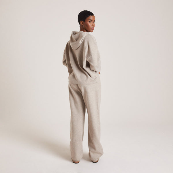 Lounge Underwear Knitted Joggers - Taupe Marl