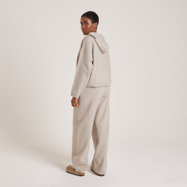 Lounge Underwear Knitted Joggers - Taupe Marl