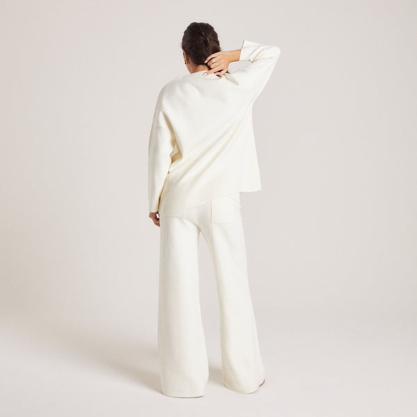 Lounge Underwear Knitted Trousers - Creme