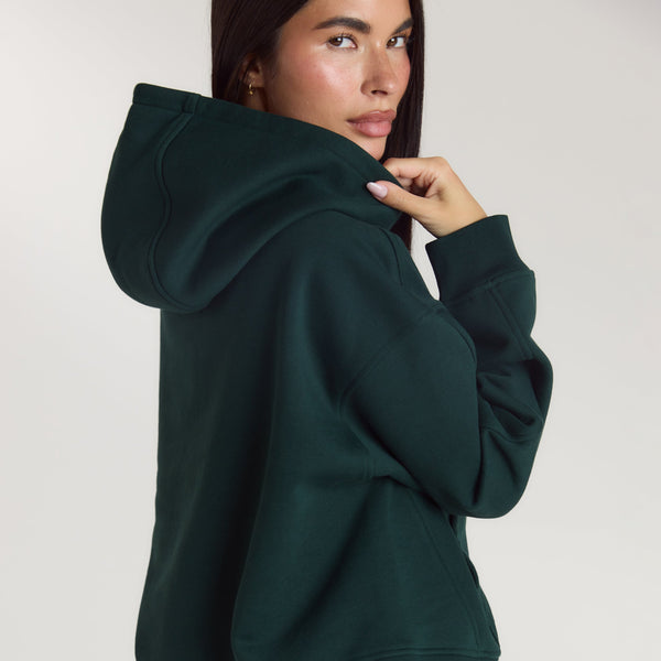 lounge Underwear Lounge Living Hoodie - Forest Green