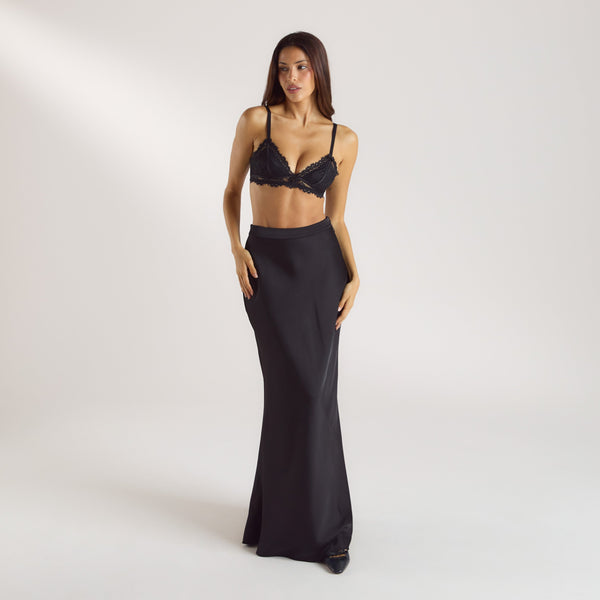 Lounge Underwear Mimi Lace Bralette - Black