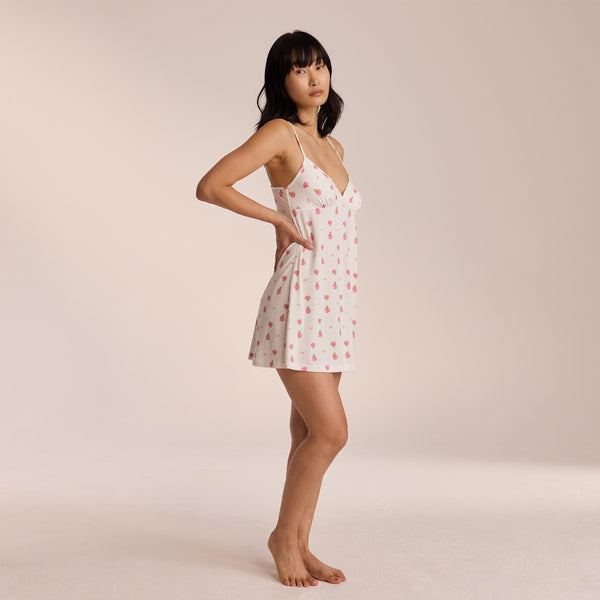 Lounge Underwear Modal Nightdress - White