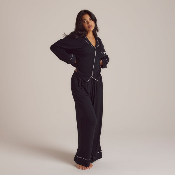 Lounge Underwear Modal Pyjama Bottoms - Black