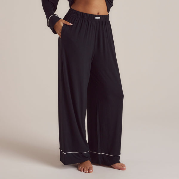 Lounge Underwear Modal Pyjama Bottoms - Black