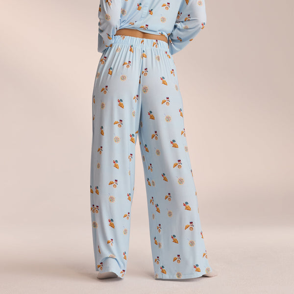 Lounge Underwear Modal Pyjama Bottoms - Blue