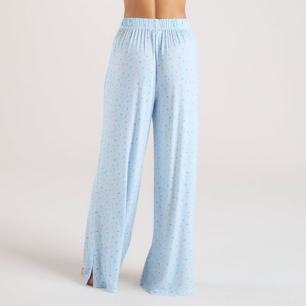 Lounge Underwear Modal Pyjama Bottoms - Blue Floral