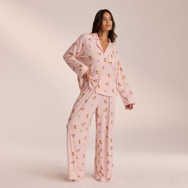 Lounge Underwear Modal Pyjama Bottoms - Pink