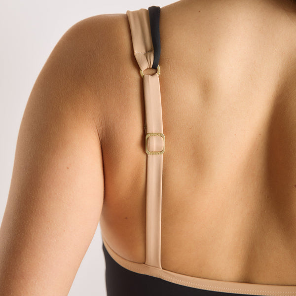 Lounge Underwear Monaco High-Leg Swimsuit - Black