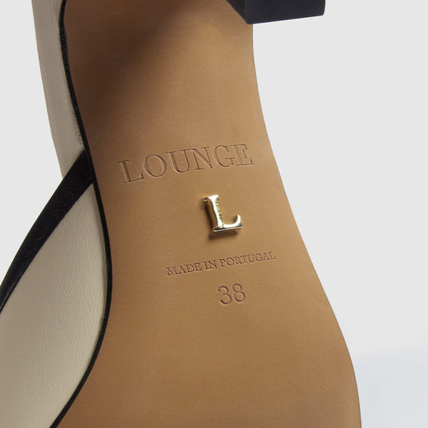 Lounge Underwear Moxie Kitten Heels - Ecru