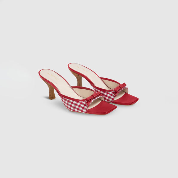 Lounge Underwear Moxie Kitten Heels - Gingham