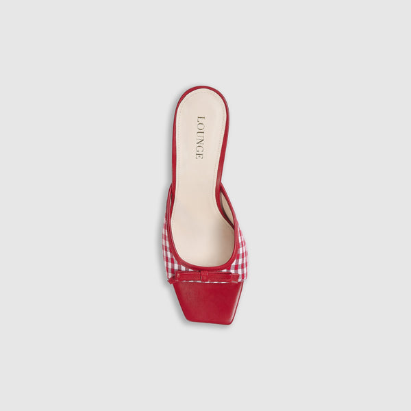 lounge underwear Moxie Kitten Heels - Gingham