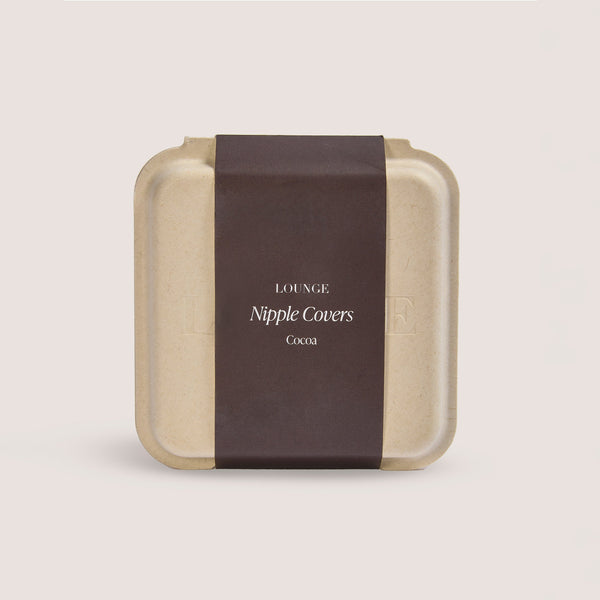 Lounge Underwear Nipple Covers - Cocoa