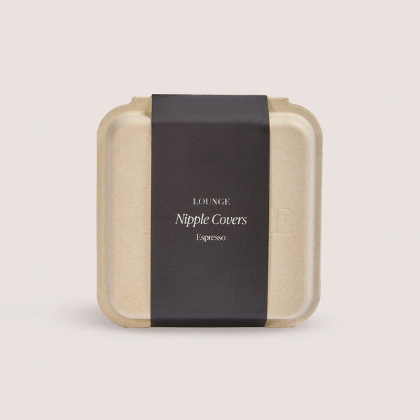 Lounge Underwear Nipple Covers - Espresso