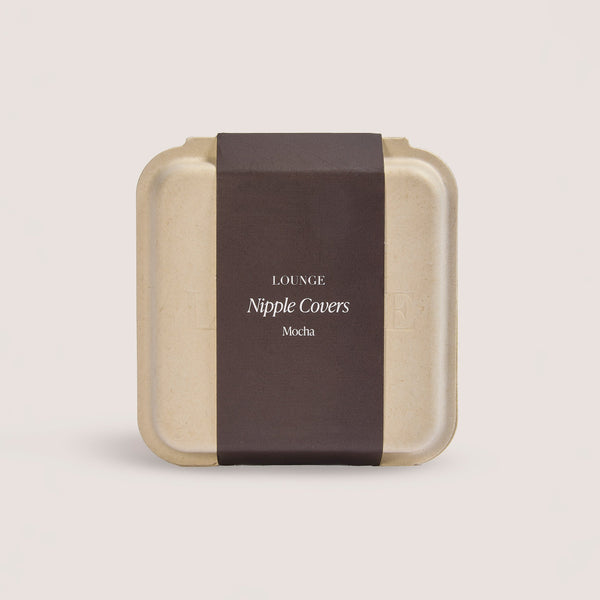 Lounge Underwear Nipple Covers - Mocha