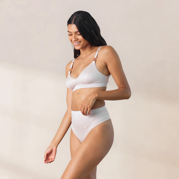 Lounge Underwear Nurture Nursing Bra - Cream