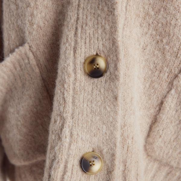 Lounge Underwear Oversized Cardigan - Bread