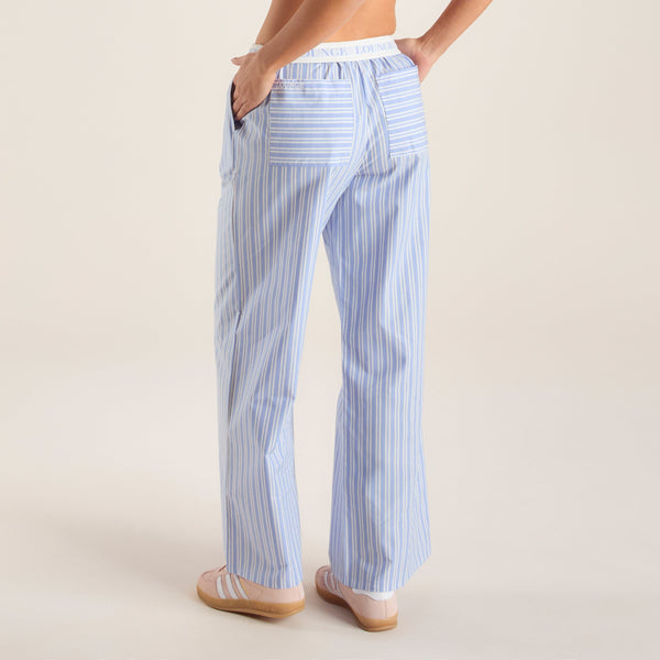 lounge underwear Pinstripe Trousers - Blue