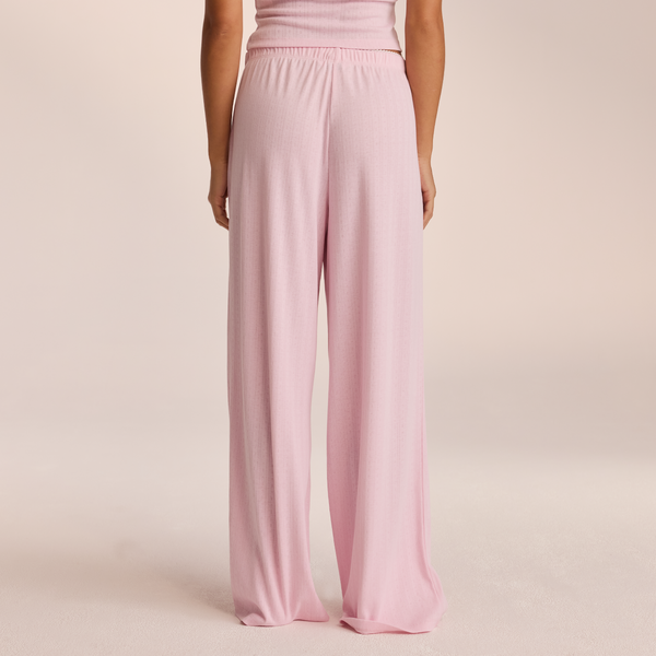 Lounge Underwear Pointelle Pyjama Bottoms - Pink
