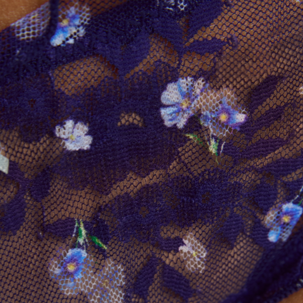 Lounge Underwear Printed Thongs (3-Pack) - Blue Print