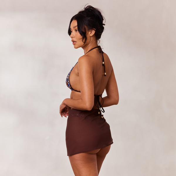 Lounge Underwear Sarong - Brown