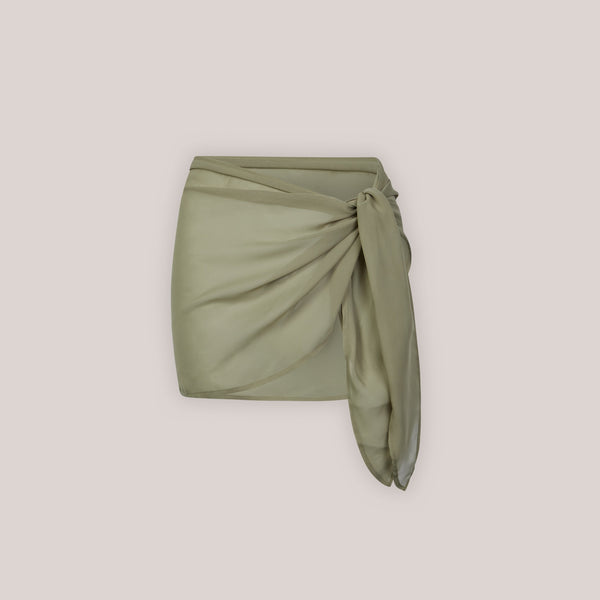 Lounge Underwear Sarong - Green