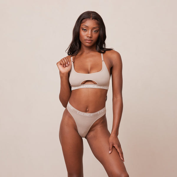 Lounge Underwear Seamless Bra - Mink