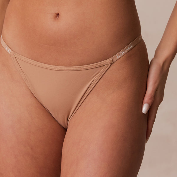 Lounge Underwear Smooth Classic Briefs - Honey