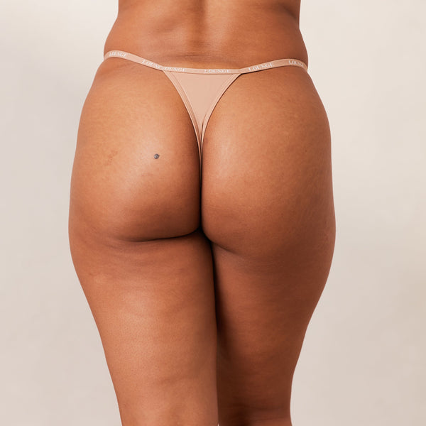 lounge underwear Smooth Thong - Honey