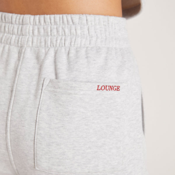 Lounge Underwear Straight Leg Joggers - Grey Marl
