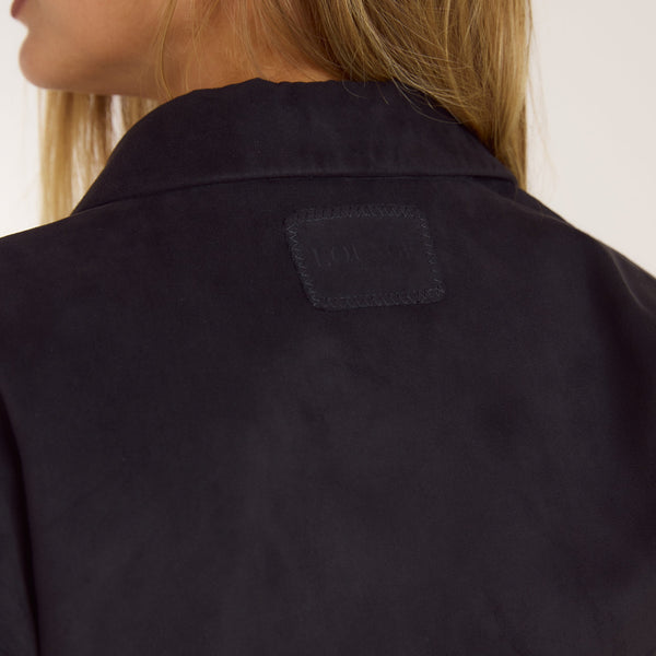 Lounge Underwear Suedette Blazer - Black