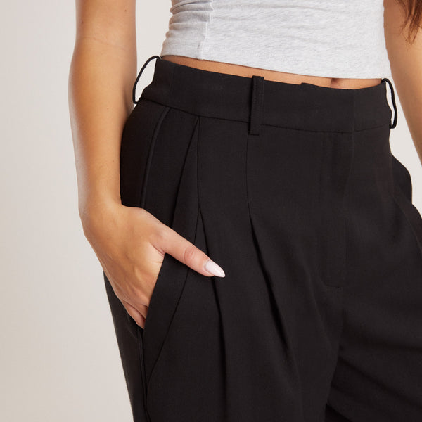 Lounge Underwear Tailored Trousers - Black