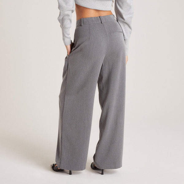 Lounge Underwear Tailored Trousers - Grey