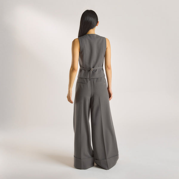 lounge underwear Tailored Waistcoat - Charcoal