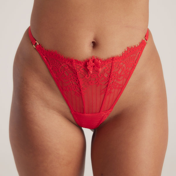 lounge underwear Tempt Thong - Red