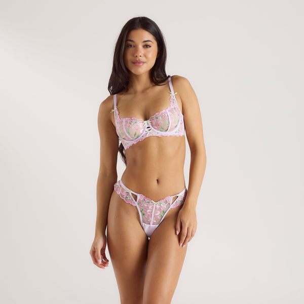 Lounge Underwear Lucielle Balcony Bra - Lavender Pink
