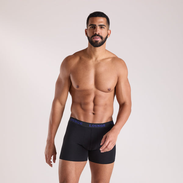 lounge underwear Men's Everyday Boxers (3-Pack) - All Black