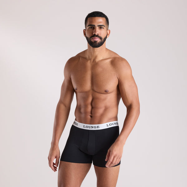 lounge underwear Men's Everyday Boxers (3-Pack) - Black Multi