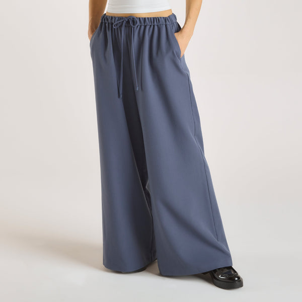 Lounge Underwear Relaxed-Fit Tailored Trousers - Blue
