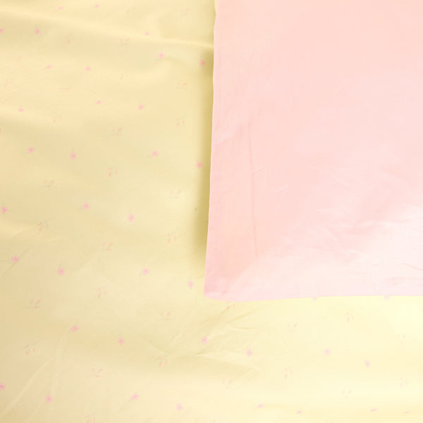 Lounge Underwear Spring Daze Reversible Duvet Cover - Meringue Rosebud