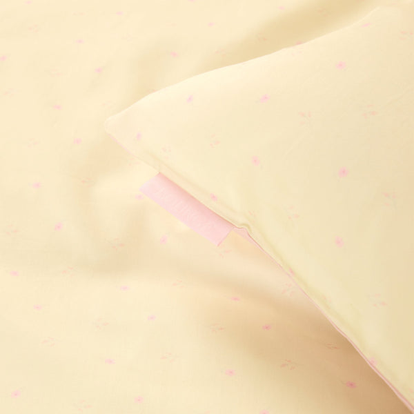 Lounge Underwear Spring Daze Reversible Pillowcase (2-Pack) - Meringue Rosebud