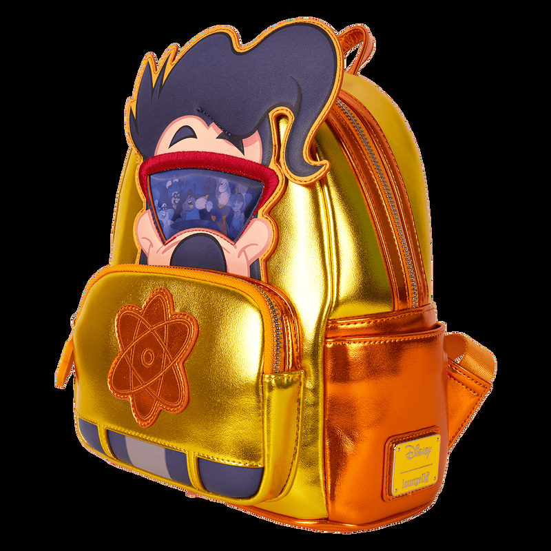 Loungefly A Goofy Movie 30th Anniversary Max As Powerline Cosplay Lenticular Mini Backpack