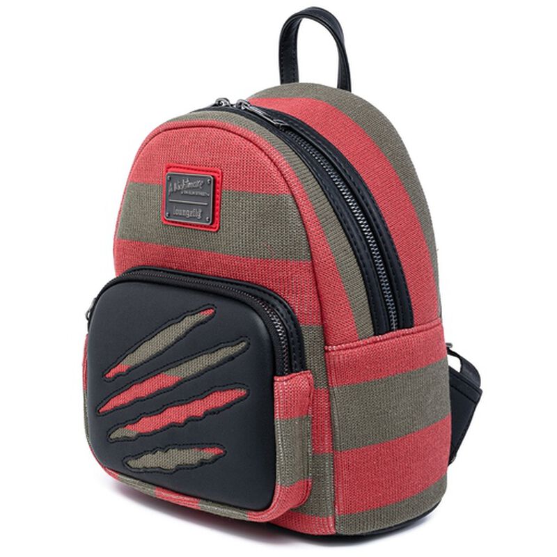 loungefly A Nightmare on Elm Street Freddy Sweater Mini Backpack