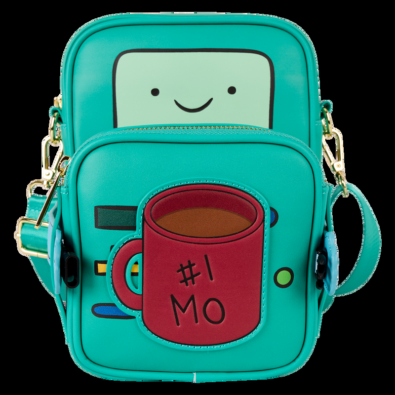 Loungefly Adventure Time BMO Crossbuddies® Cosplay Crossbody Bag With Coin Bag