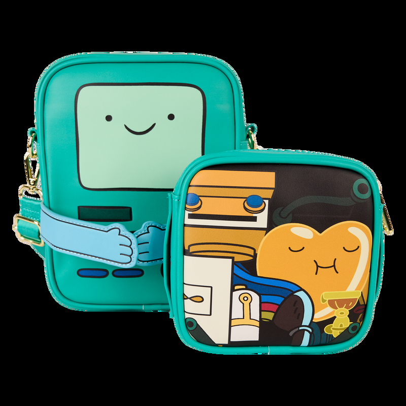 Loungefly Adventure Time BMO Crossbuddies® Cosplay Crossbody Bag With Coin Bag