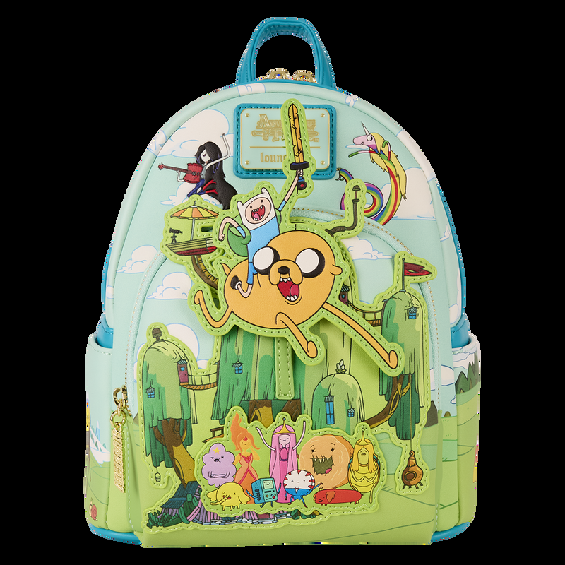 Loungefly Adventure Time Characters Exclusive Mini Backpack