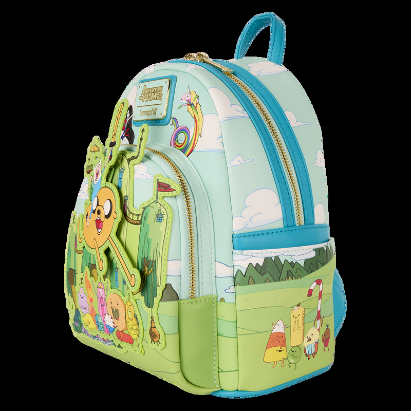 Loungefly Adventure Time Characters Exclusive Mini Backpack