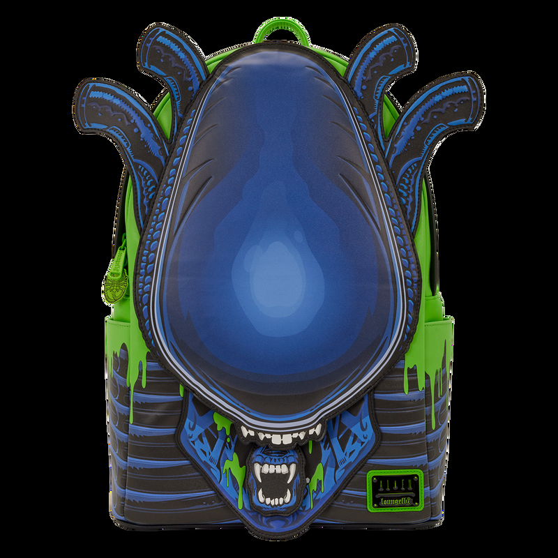 Loungefly Alien Xenomorph Cosplay Glow Full-Size Backpack